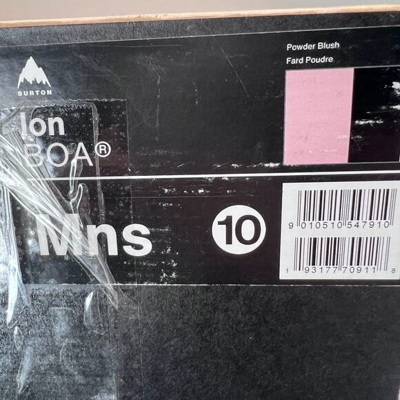 Burton Ion BOA Snowboard Boots All Mountain Powder Blush Pink Mens 10 - Picture 9 of 9